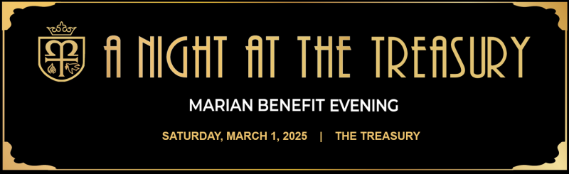 Marian Benefit Evening 2025 logo