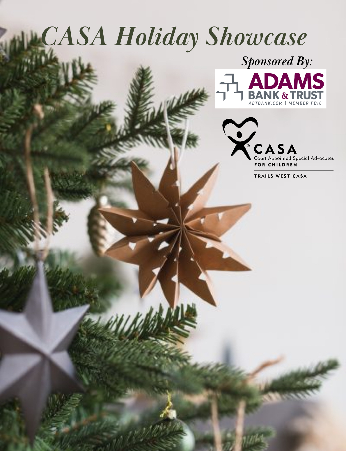 Trails West Casa Holiday Showcase 2025 background