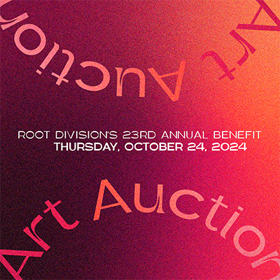 Root Division's Art Auction 2024 logo