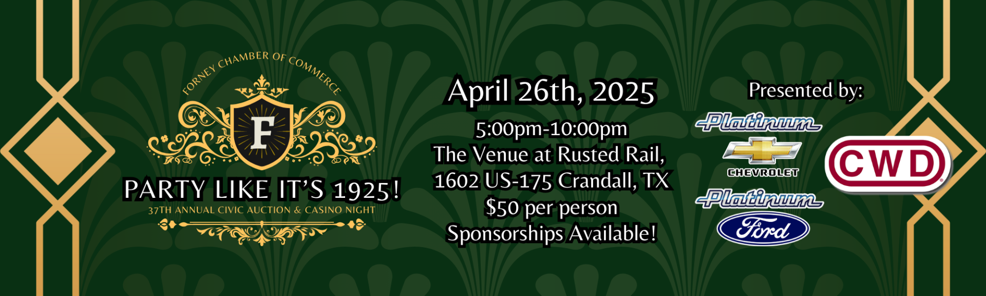 38th Annual Civic Auction background