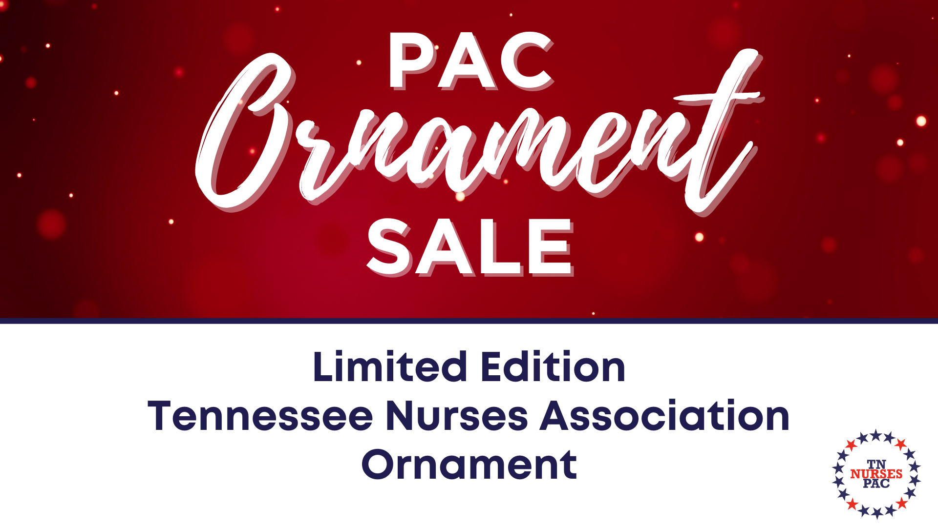 PAC Christmas Ornament Sale logo