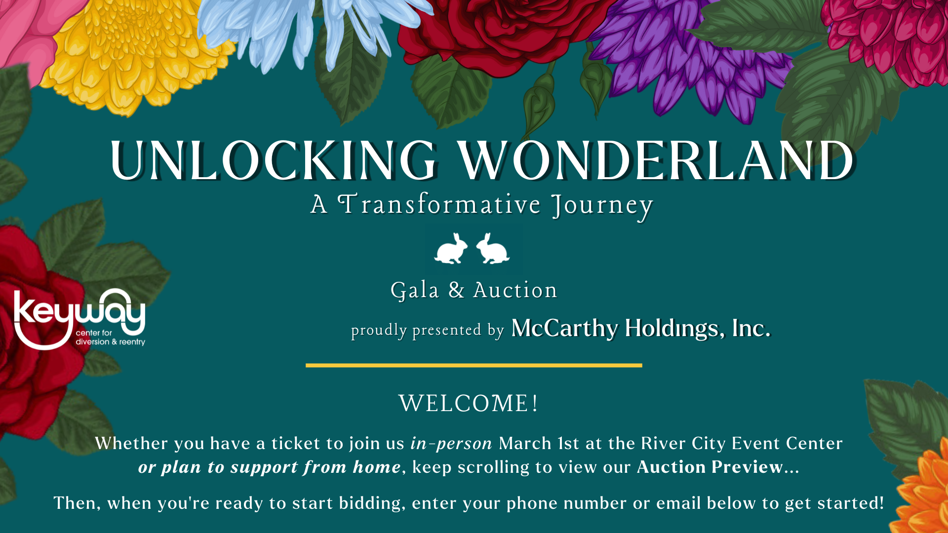 Unlocking Wonderland: A Transformative Journey logo