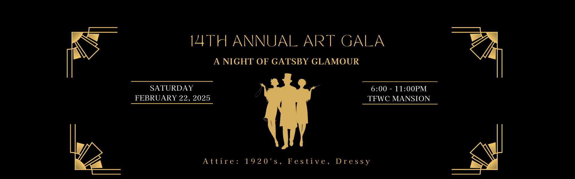 14th Annual Art Gala background