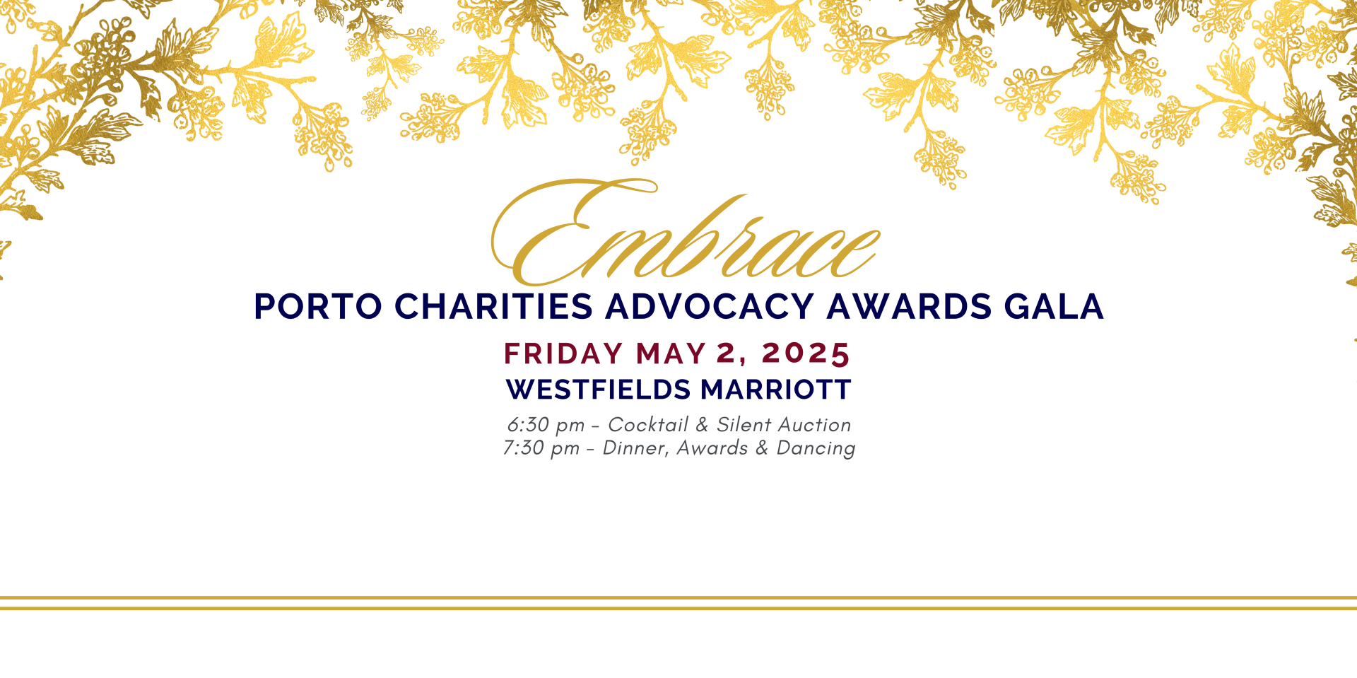 Porto Charities Advocacy Awards Gala background