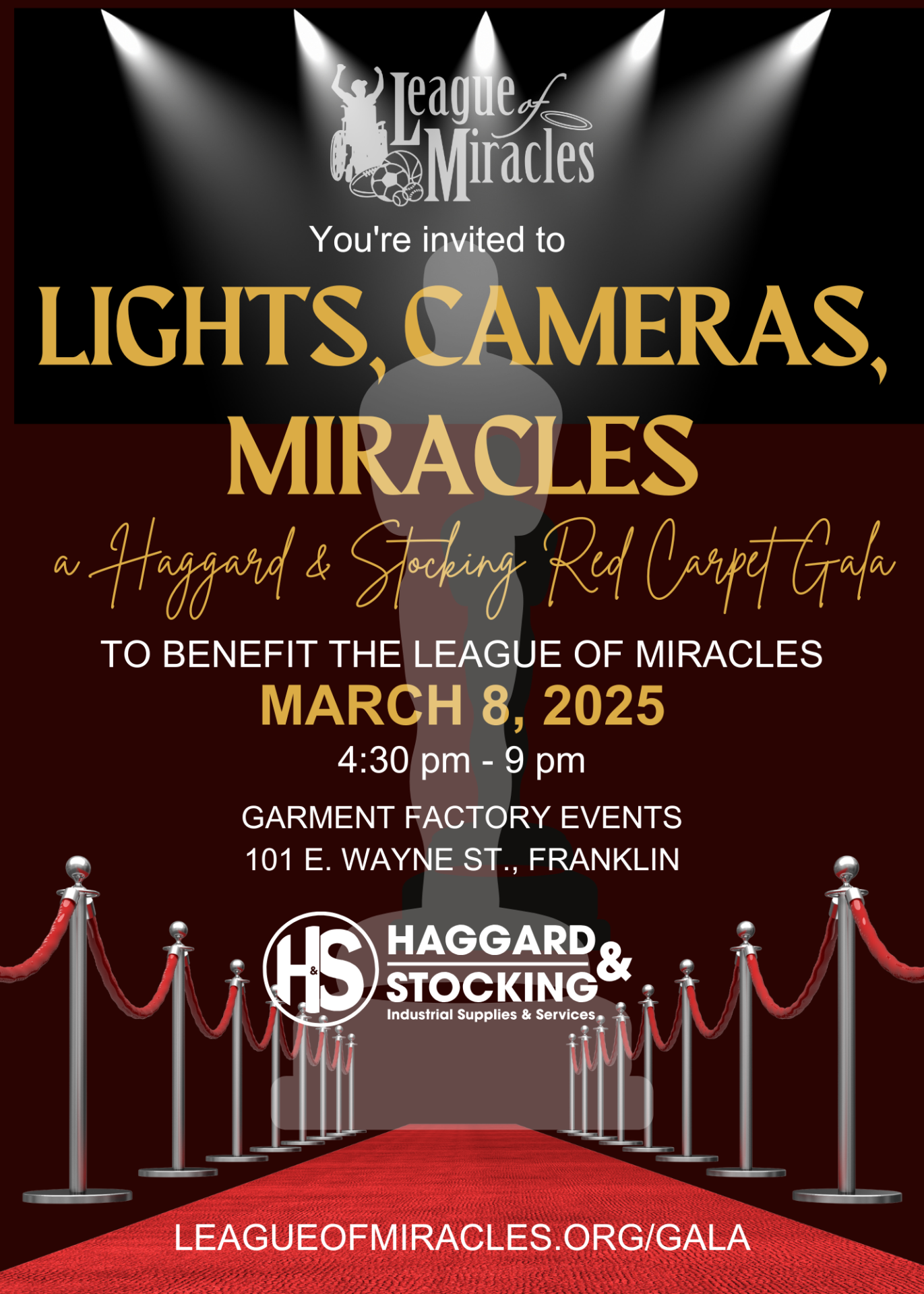 Lights, Cameras, Miracles logo
