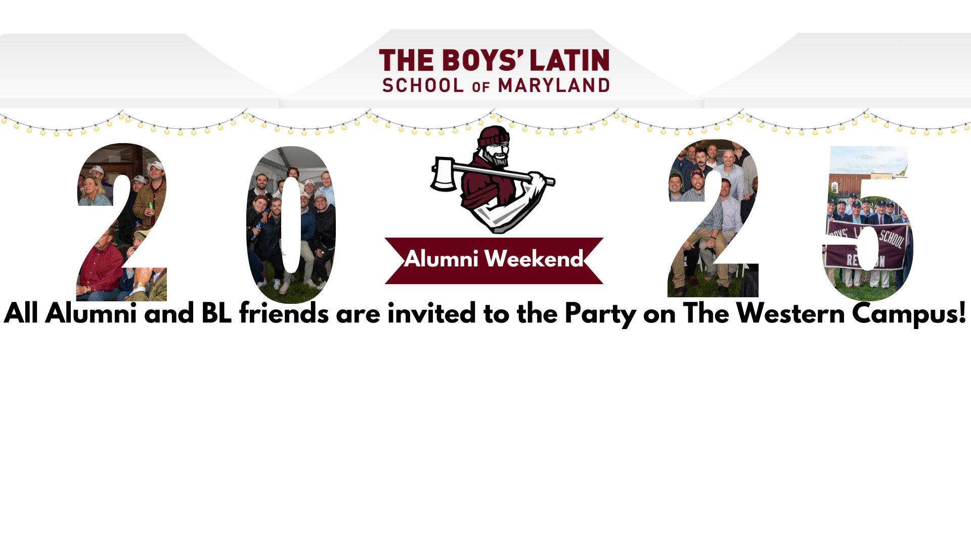 Alumni Weekend background