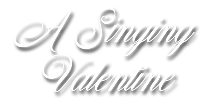 A Singing Valentine 2025 logo