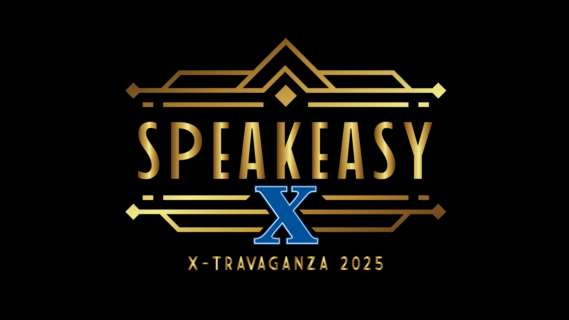 Speakeasy X-Travaganza 2025 logo
