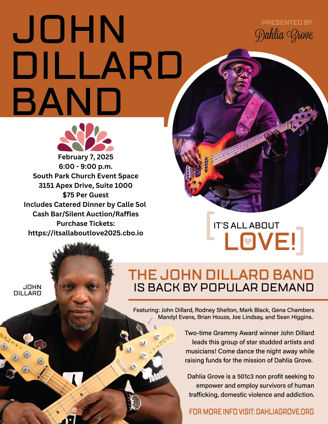 It's All About Love 2025 logo