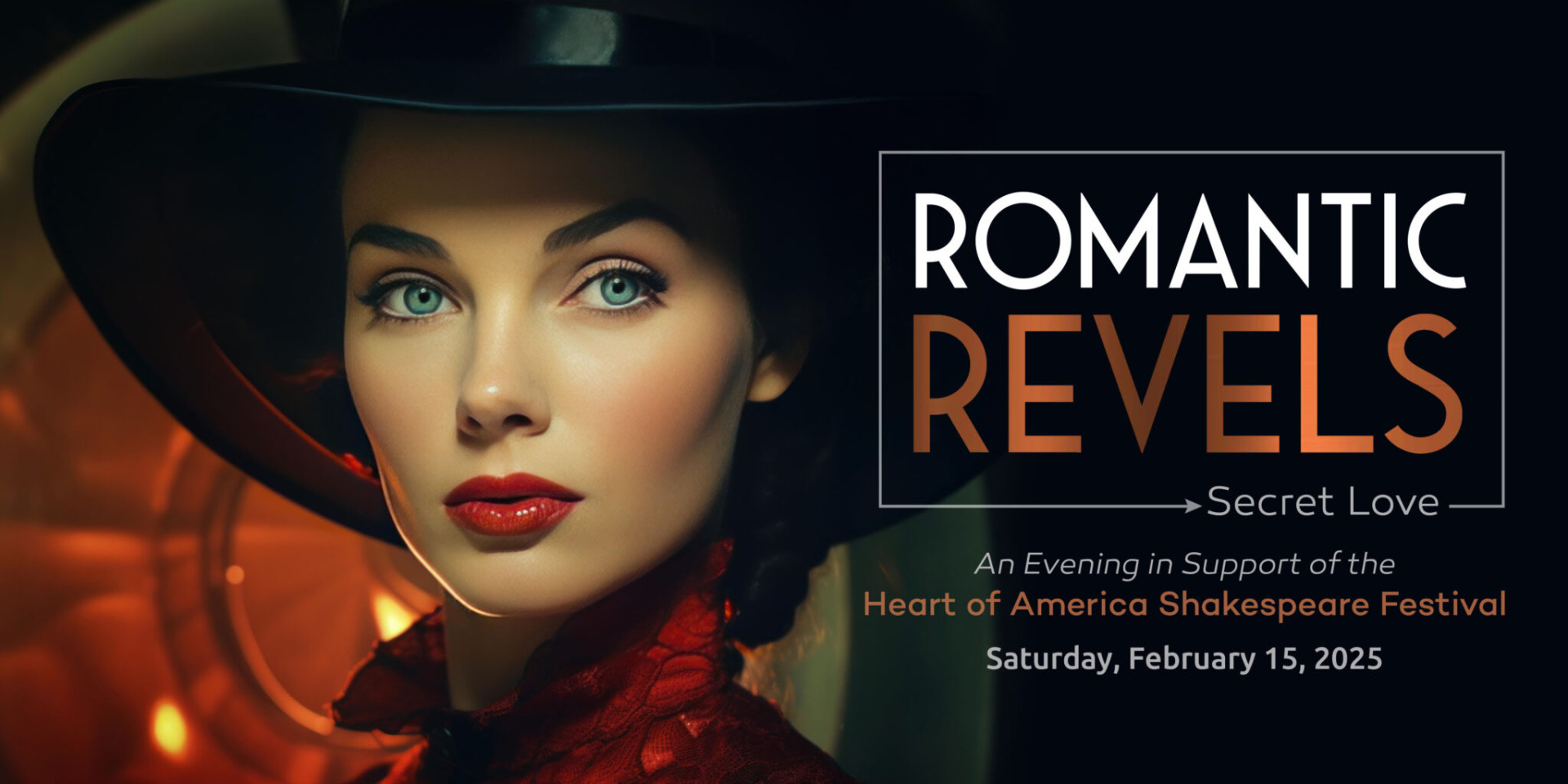 Romantic Revels Gala 2025 logo