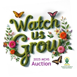 Watch Us Grow - 2025 MCHS Auction logo
