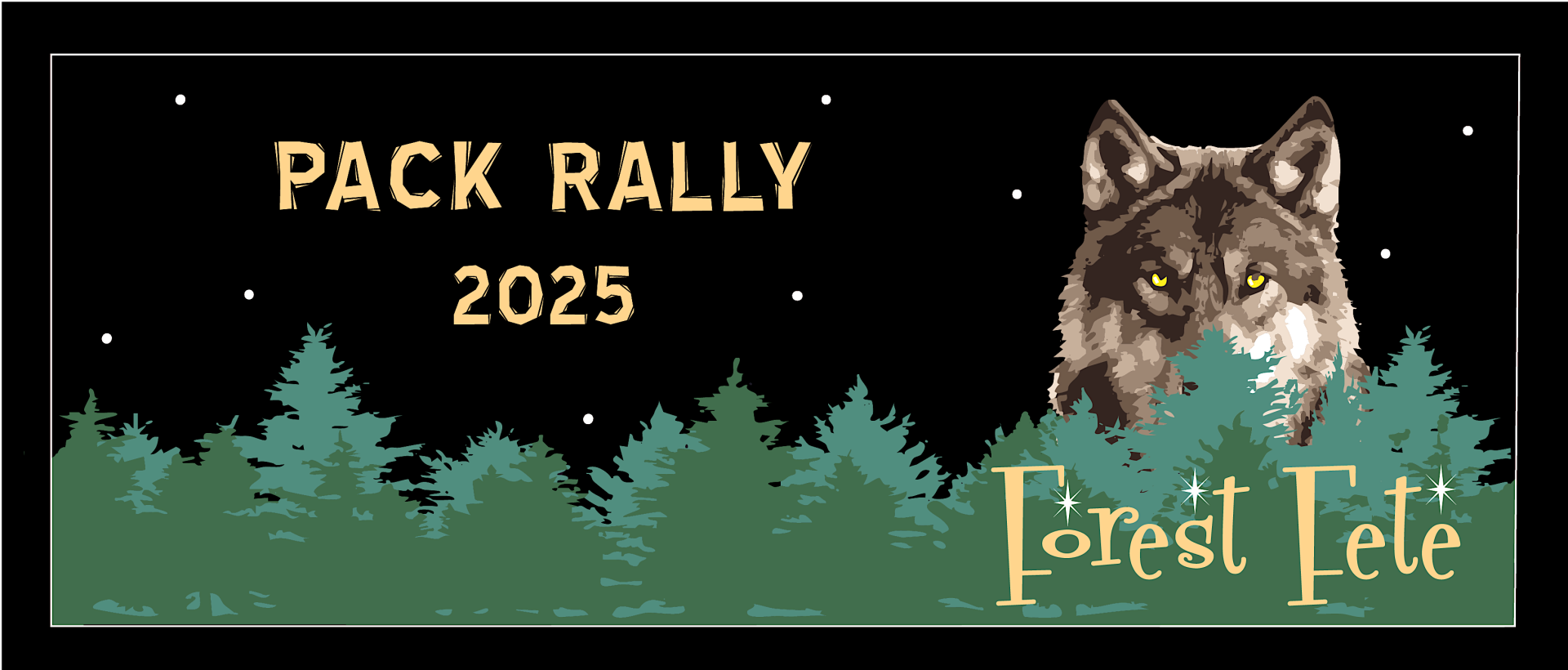 2025 Pack Rally: Forest Fete logo
