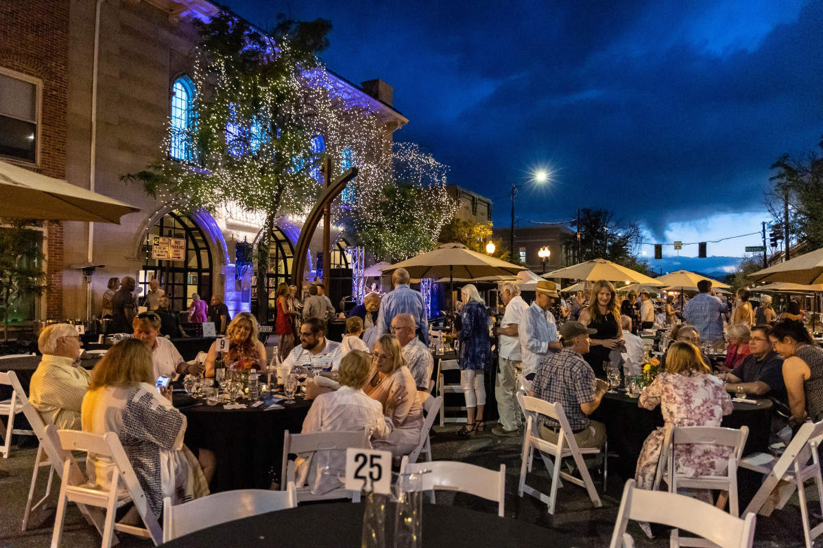 Photo: Guests seated outdoors at the 2024 Ovation Gala