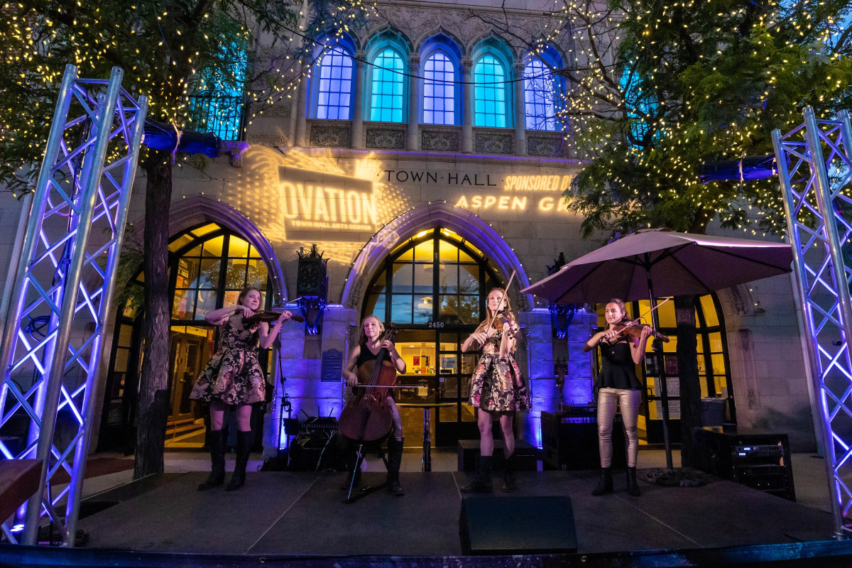 Photo: Band playing at the 2024 Ovation Gala