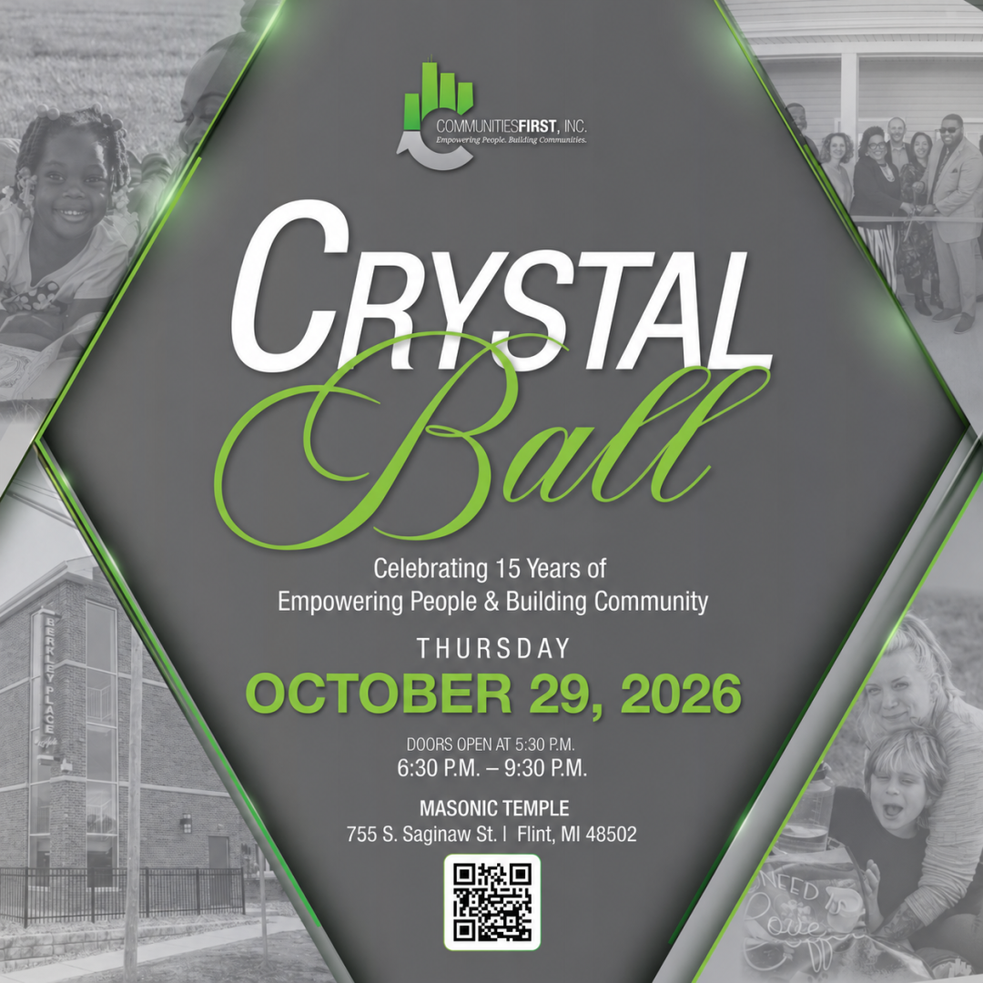 Communities First, Inc. Crystal Ball background