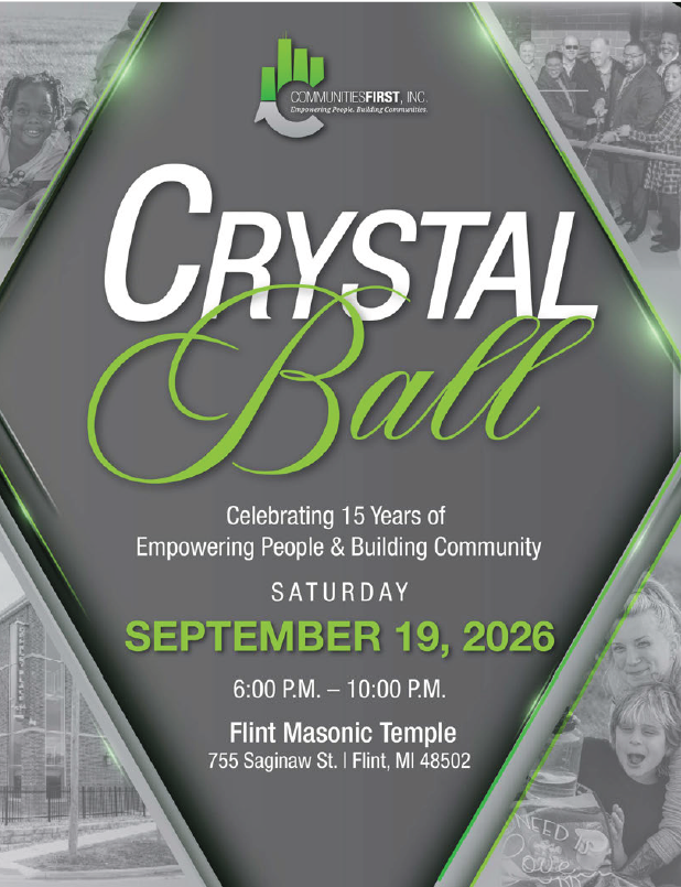 Communities First, Inc. Crystal Ball background