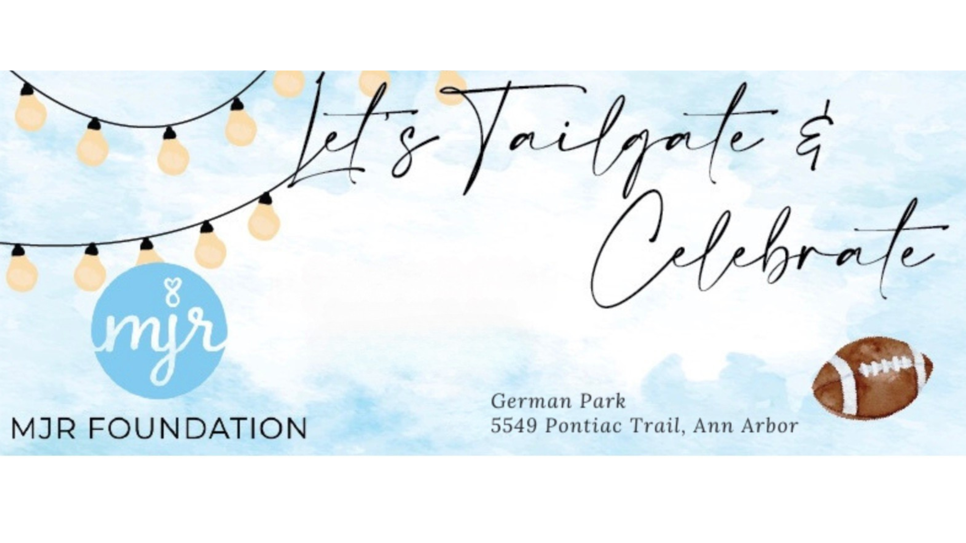 MJRF Champs Tailgate Event 2025 logo