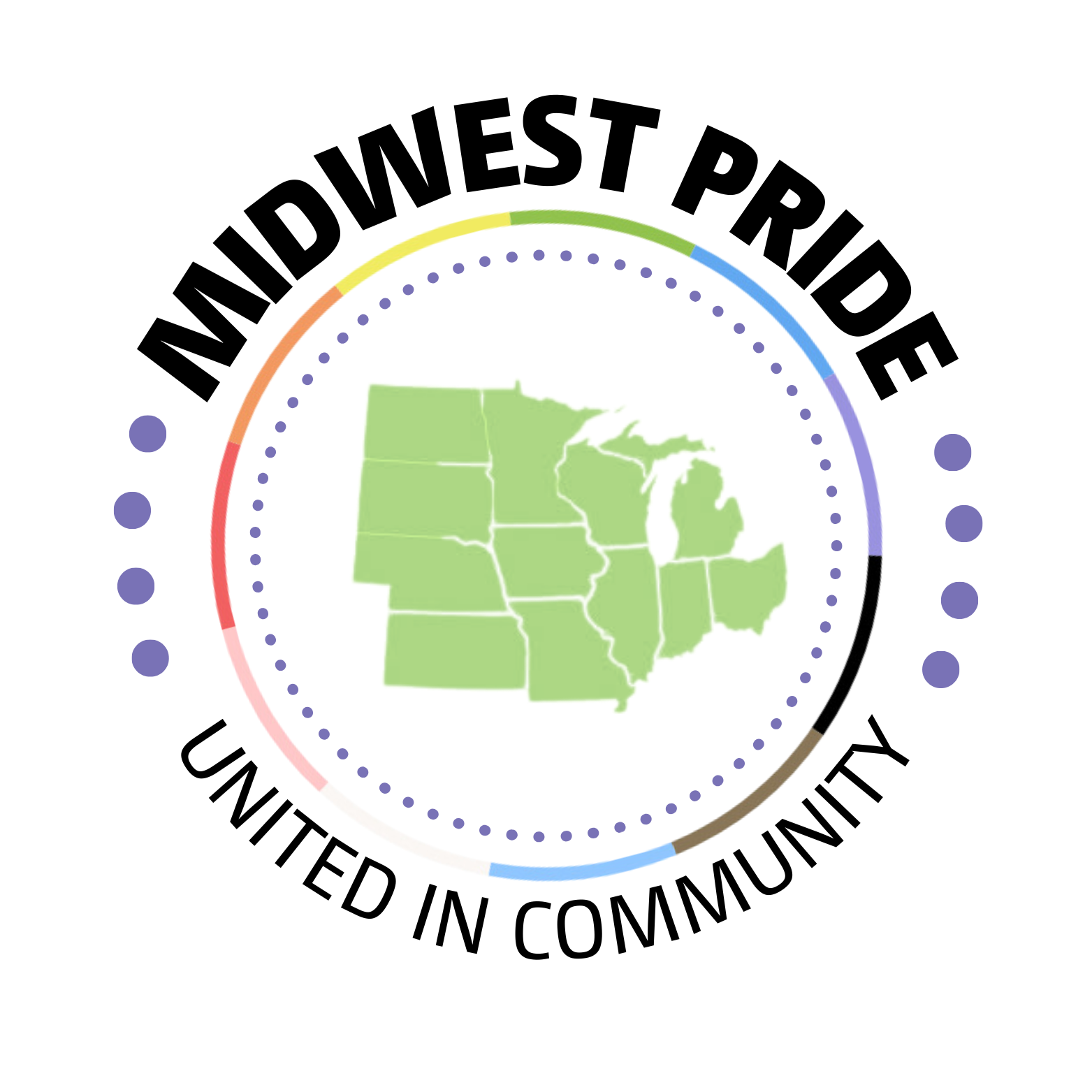Midwest Pride: United in Community – Event Registration logo