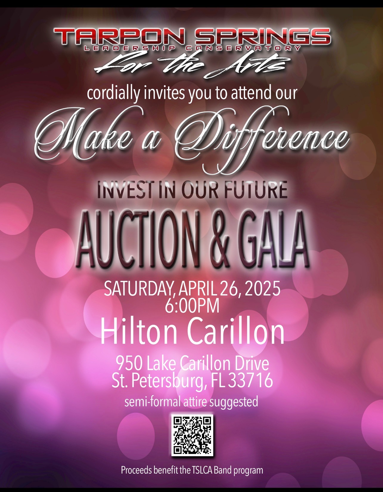 TSLCA Gala 2025 logo