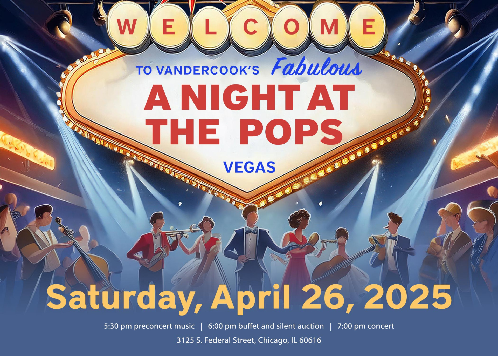 A Night at the Pops: VEGAS logo