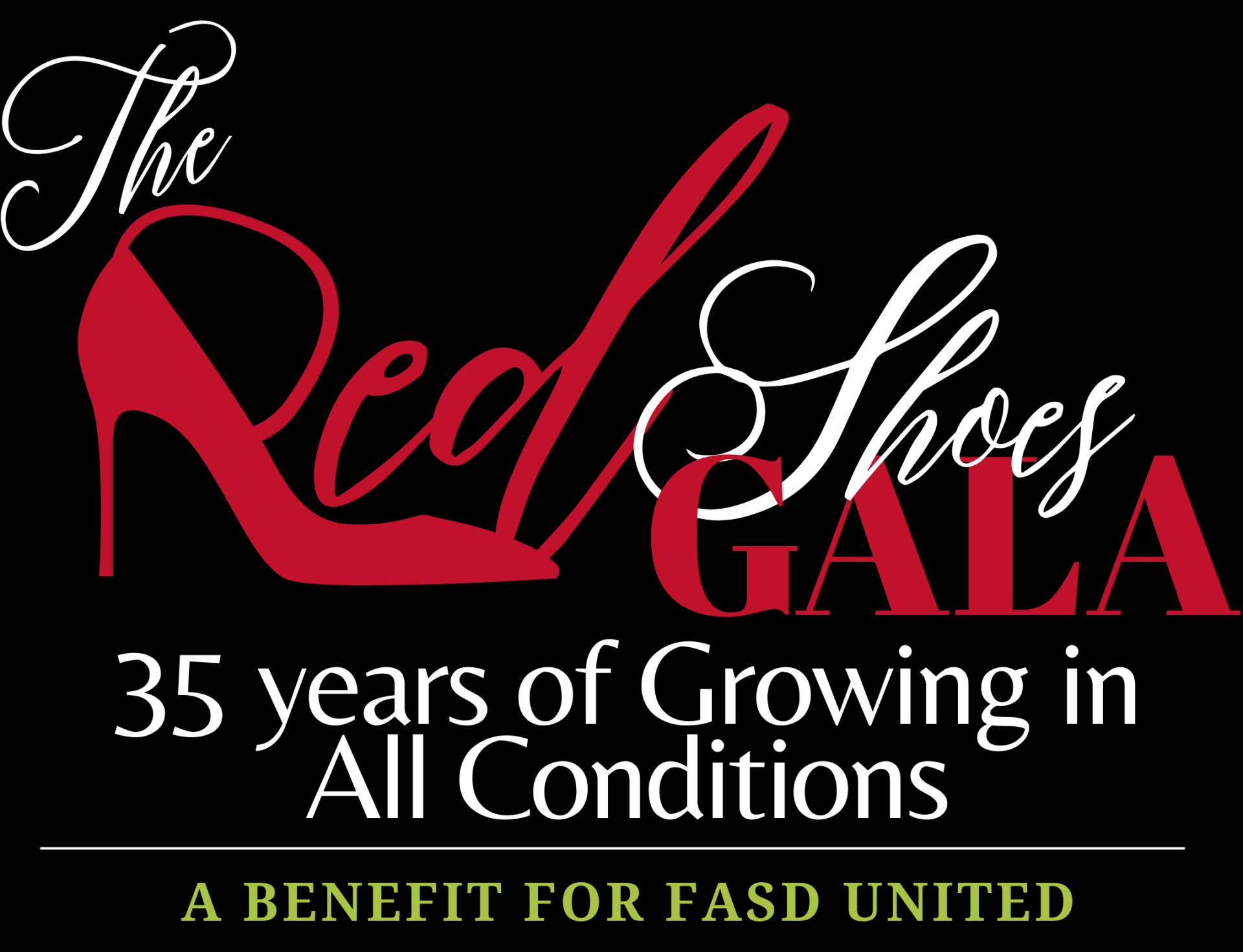 Red Shoes Gala: 35 Years of Growing in All Conditions logo