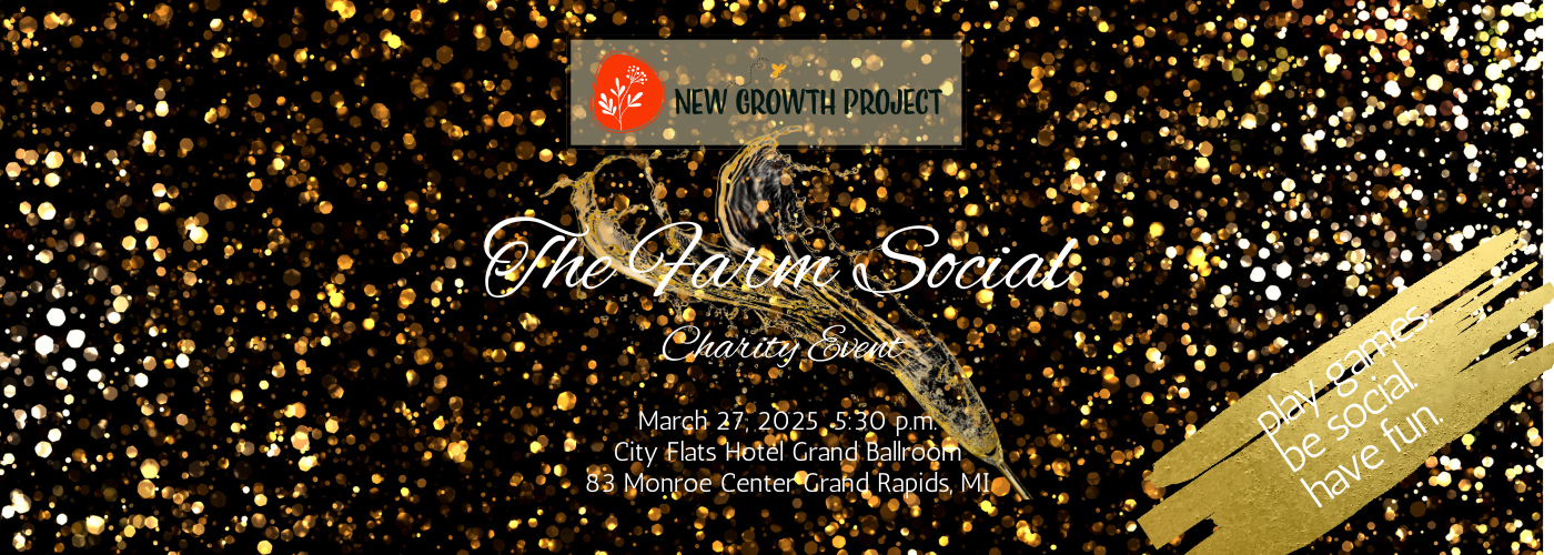 Farm Social Fundraiser for New Growth Project background