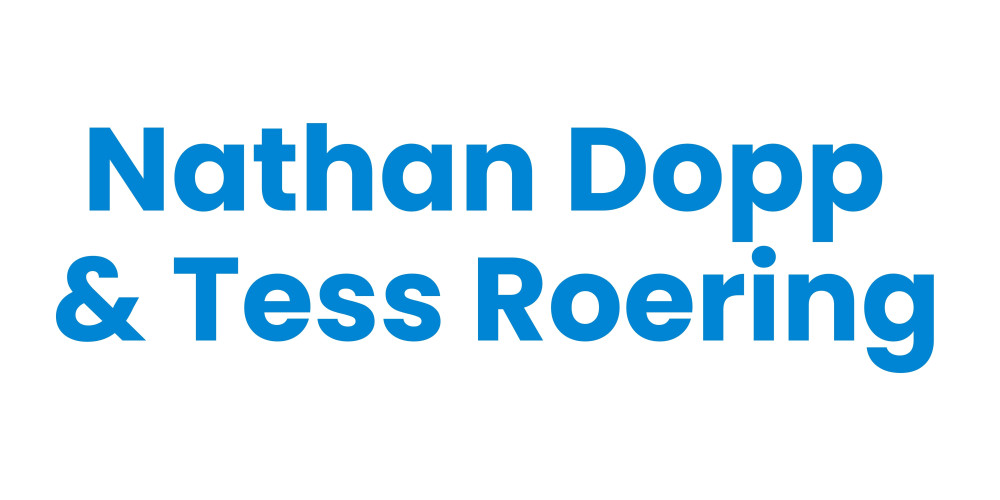 Logo: Nathan Dopp and Tess Roering