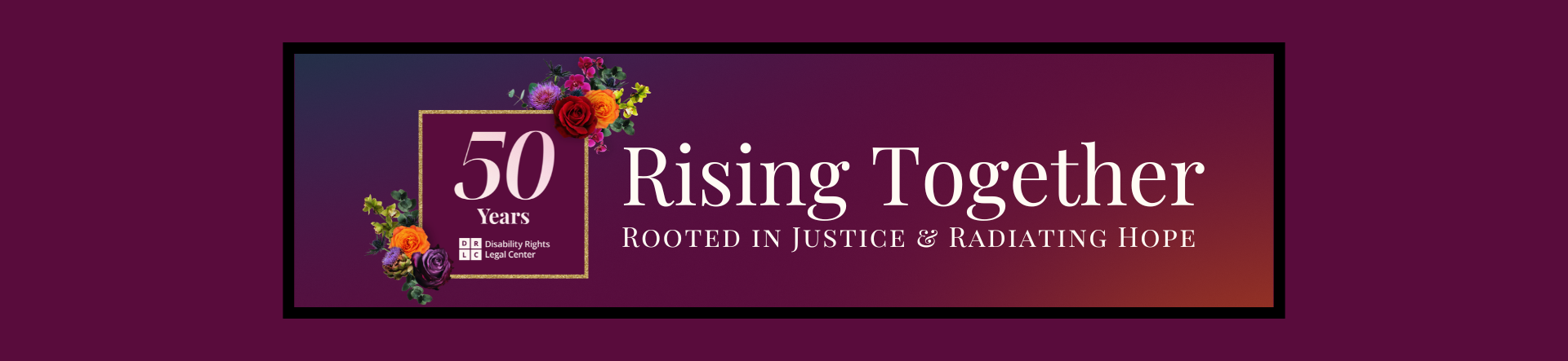 50th Annual FDR Gala logo