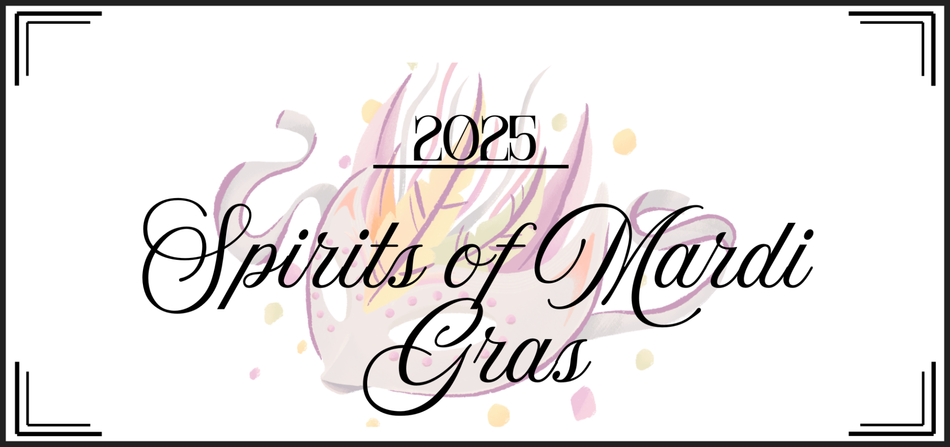 Spirits of Mardi Gras background