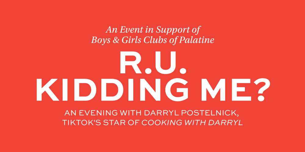 Cooking with Darryl- Palatine Fundraiser logo