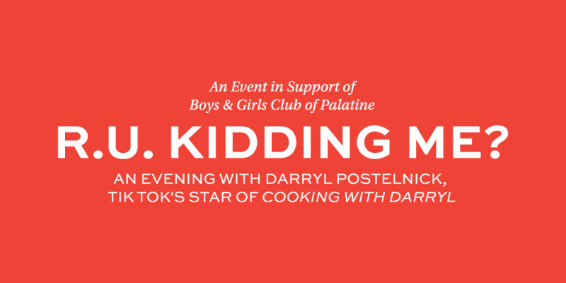 Cooking with Darryl- Palatine Fundraiser logo
