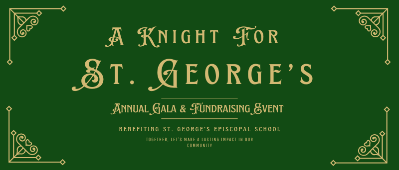 A Knight for St. George 2025 banner