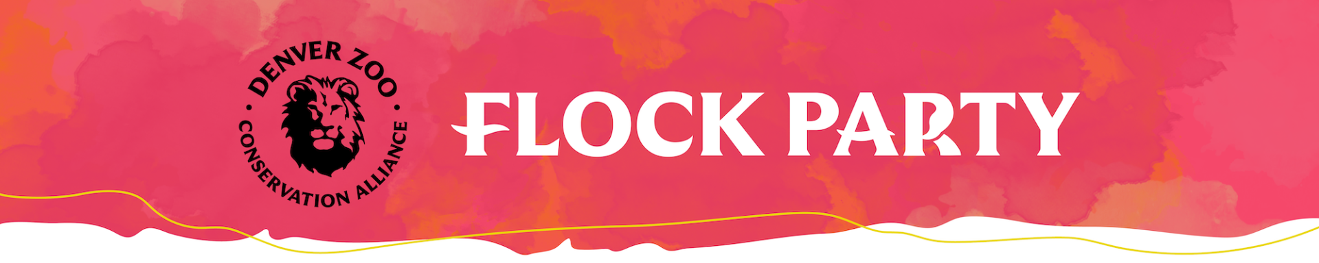 Denver Zoo Flock Party 2025 logo