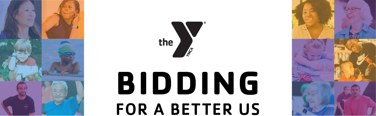 2025 O'Fallon IL YMCA Silent Auction background