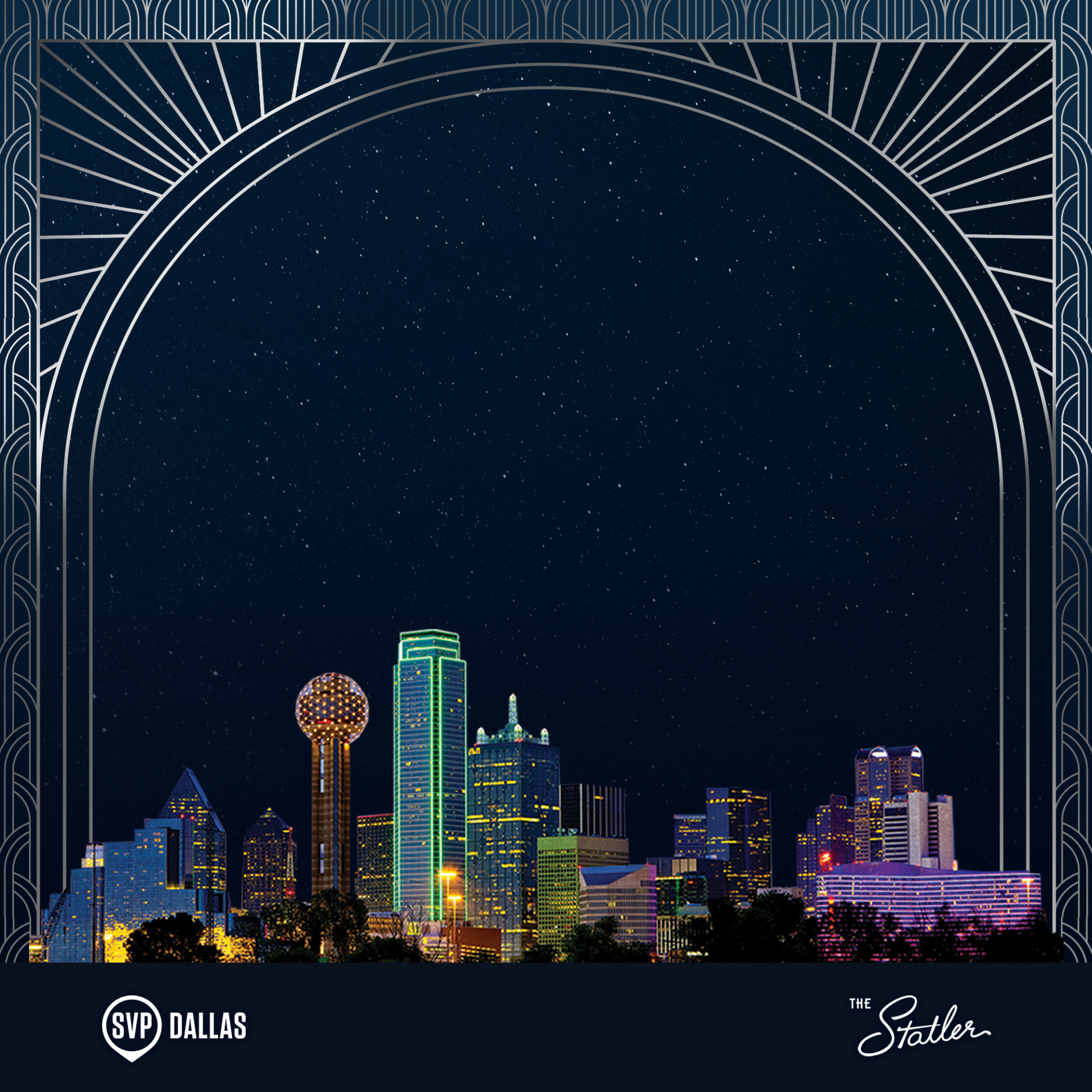 2025 SVP Dallas Anniversary Gala background