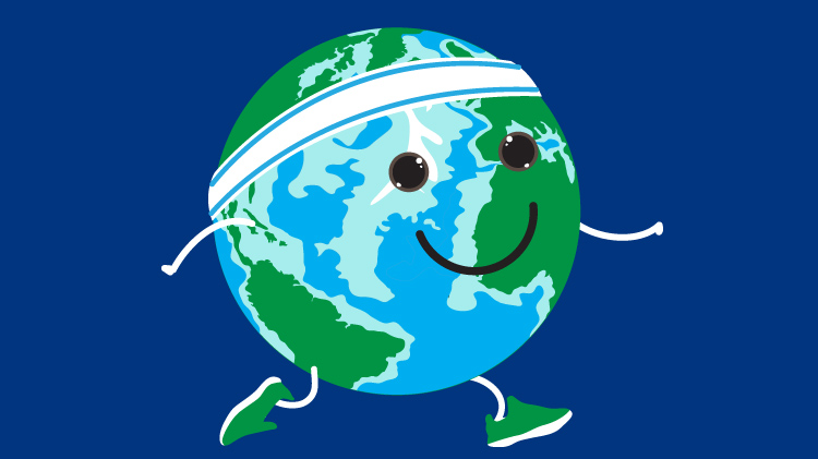 Earth Day 5k banner