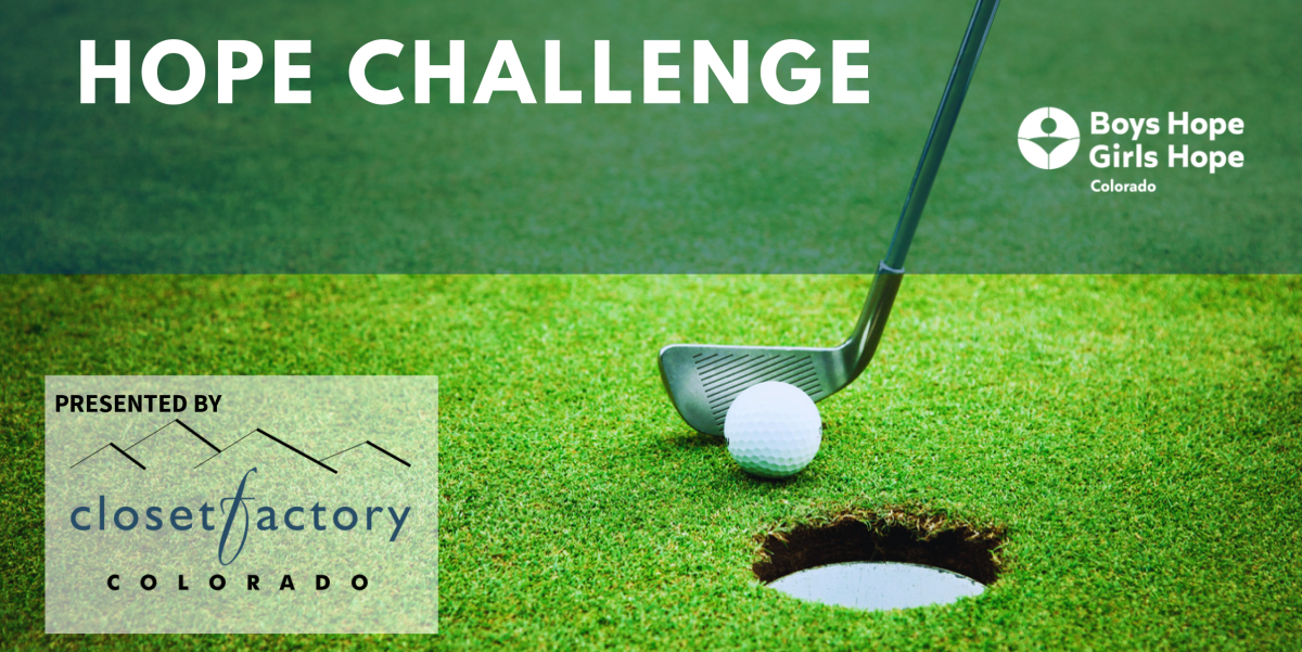 Event Graphic: Boys Hope Girls Hope - Hope Challenge Presented by Closet Factory Colorado
