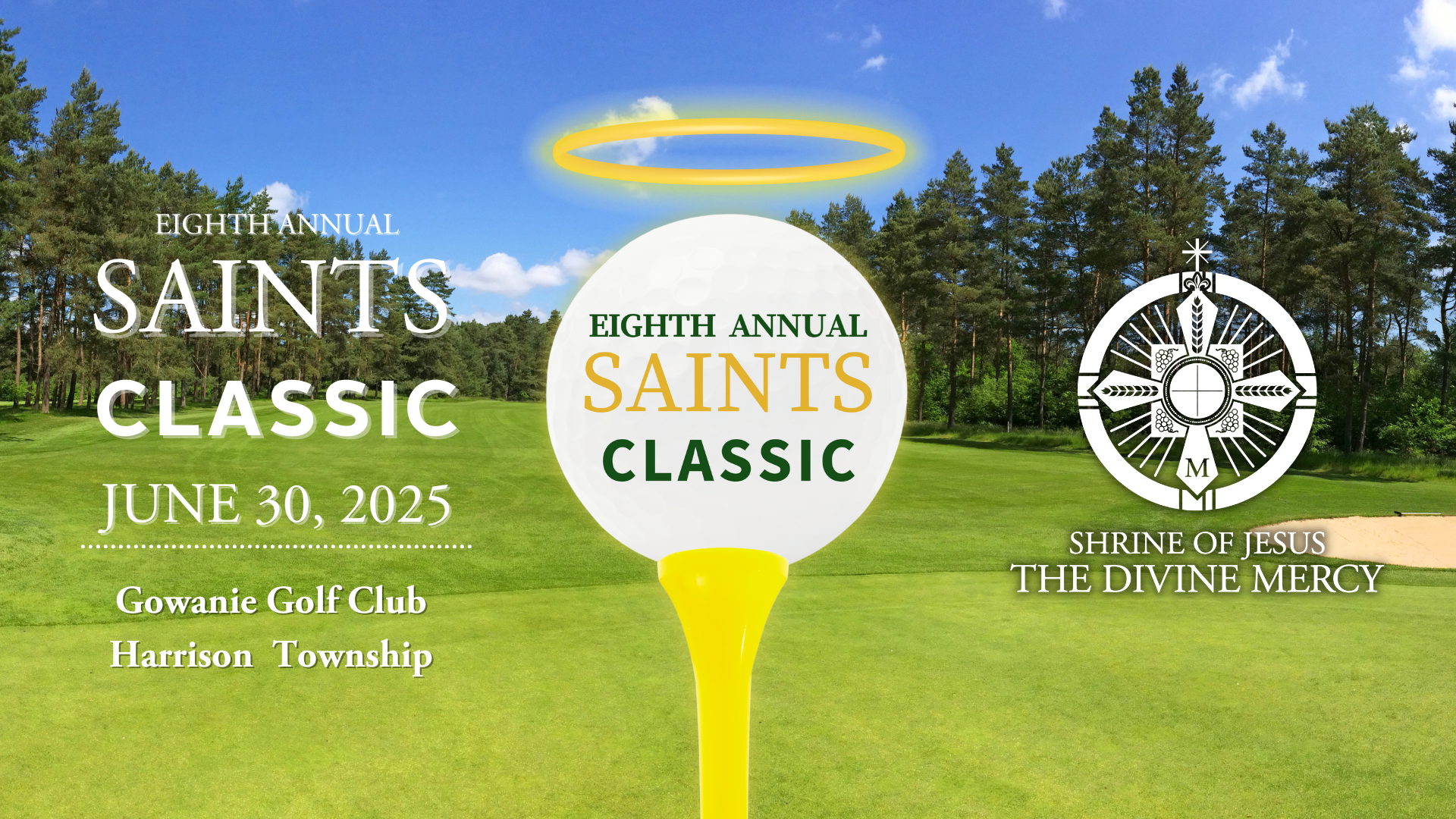 Eighth Annual Saints Classic Golf Outing logo