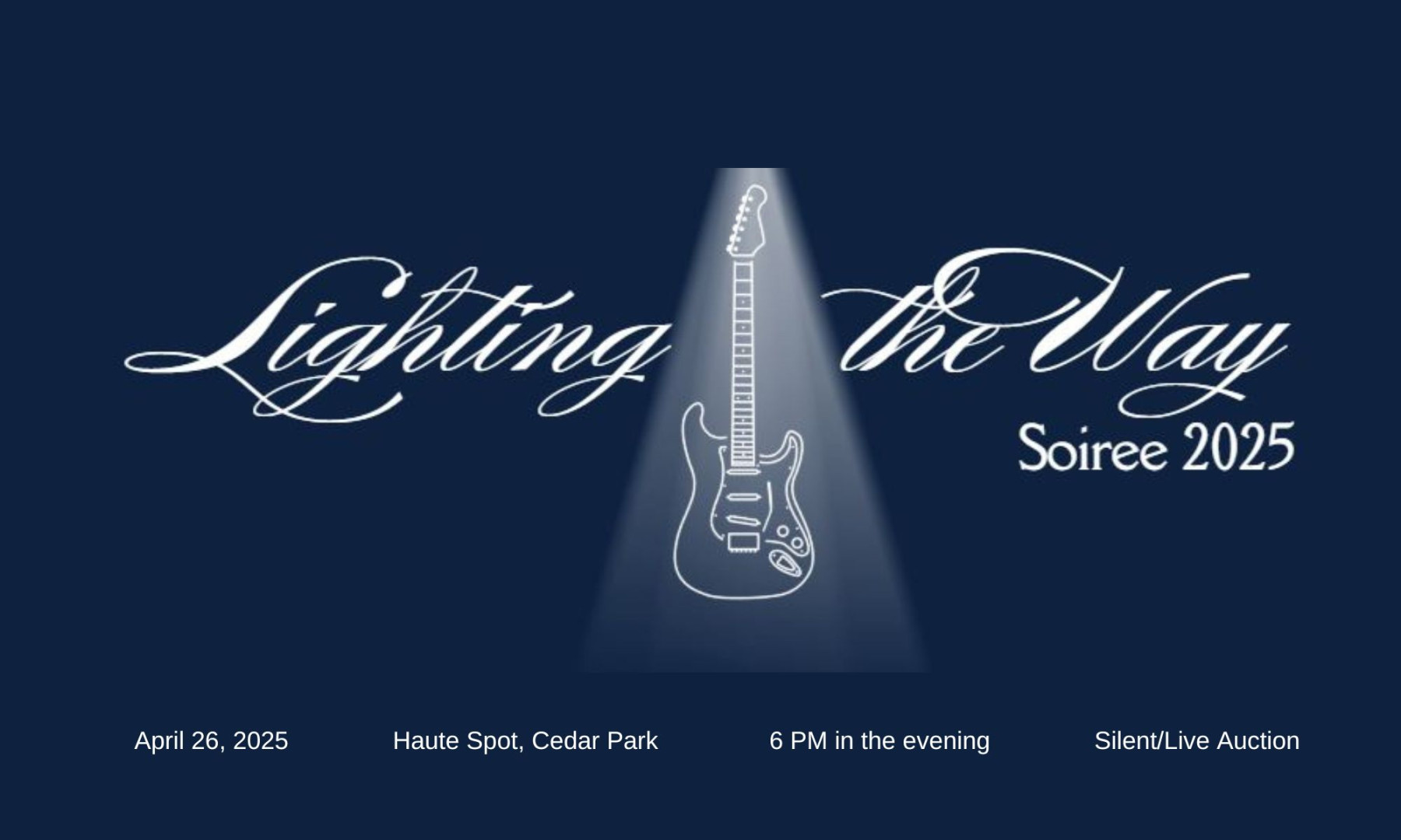 Light the Way Soirée 2025 background