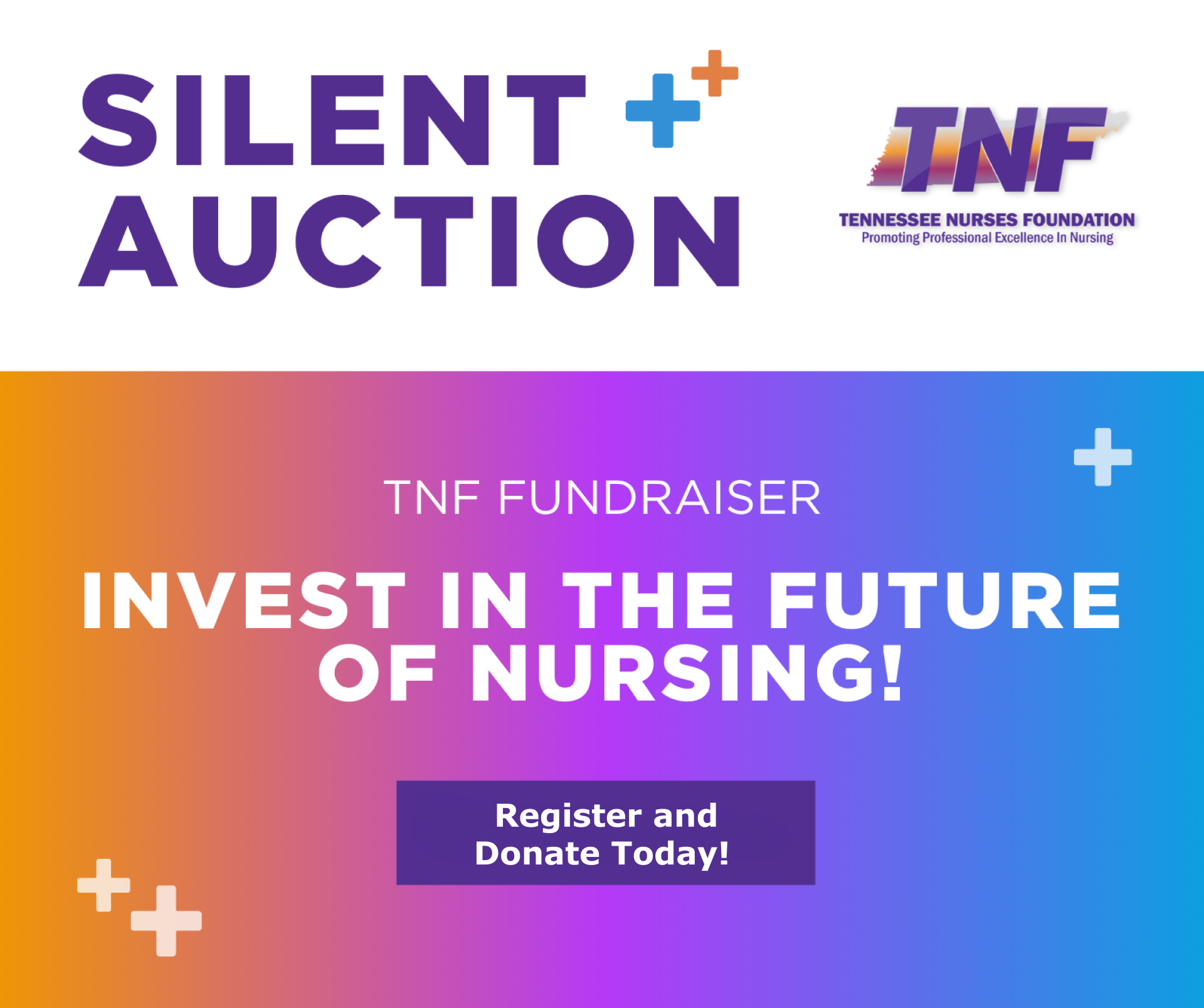 TNF Silent Auction 2025 logo