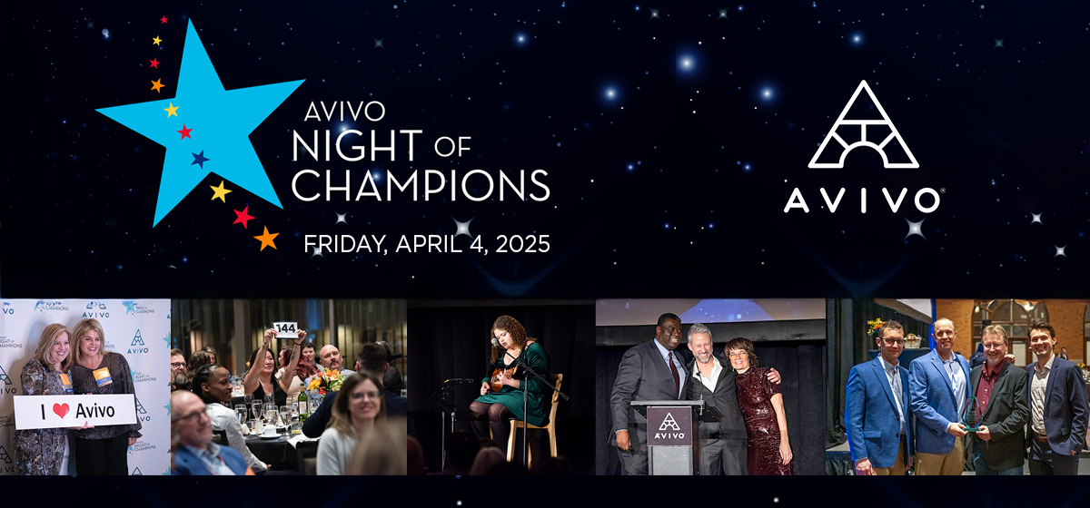 2025 Avivo Night of Champions background