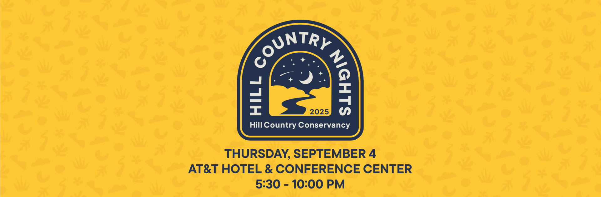 Hill Country Nights 2025 background