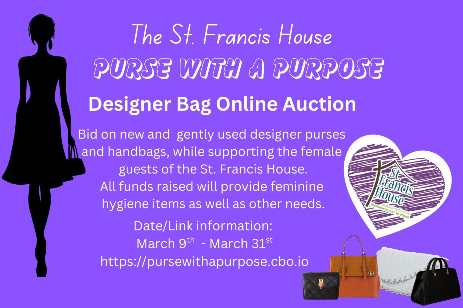 Purse With A Purpose background