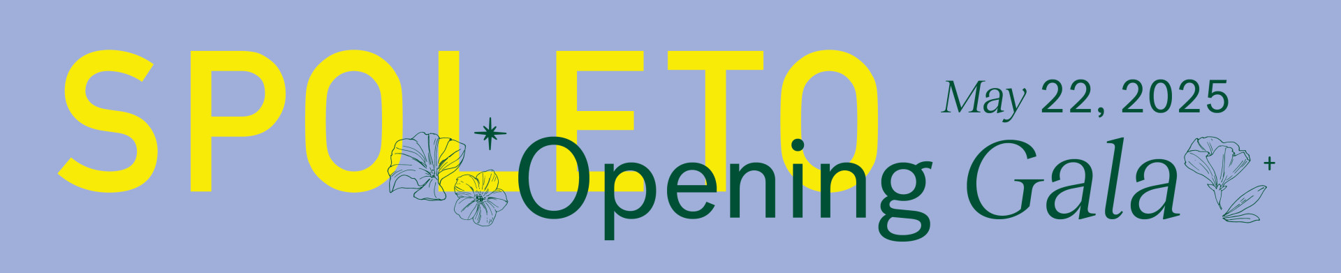 Spoleto Festival USA 2025 Opening Gala Auction logo