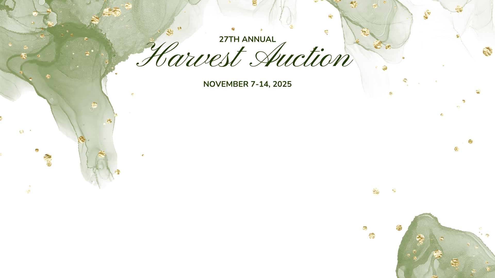 Harvest Auction 2025 background