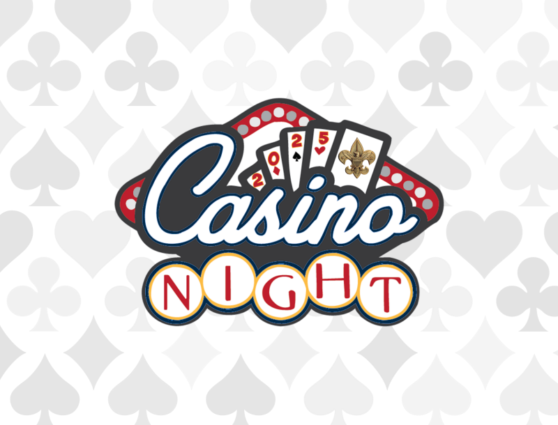 2025 Casino Night and Silent Auction logo