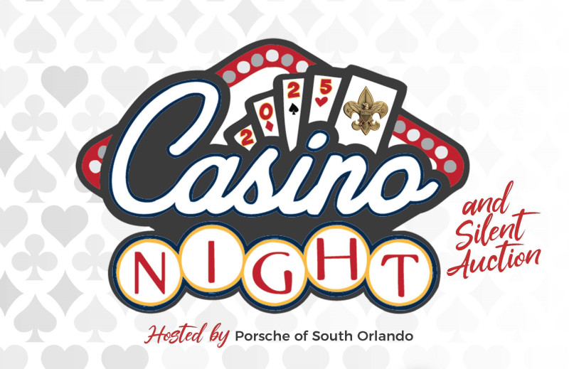 2025 Casino Night and Silent Auction logo