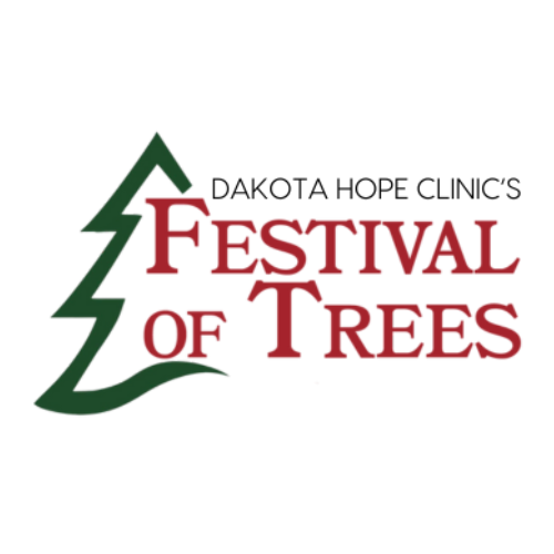 Dakota Hope Clinic's Festival of Trees 2025 logo