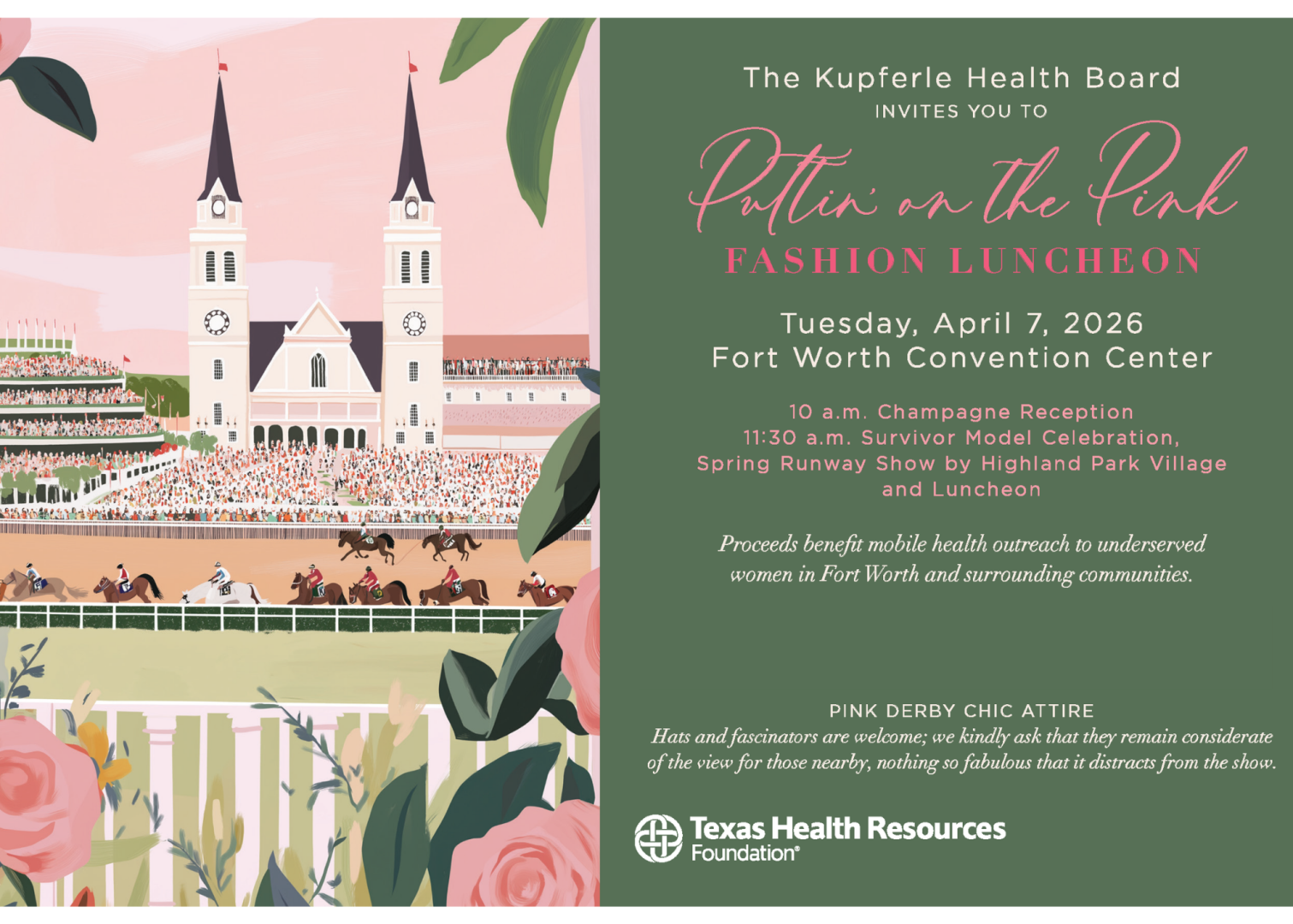 33rd Annual Puttin' on the Pink background