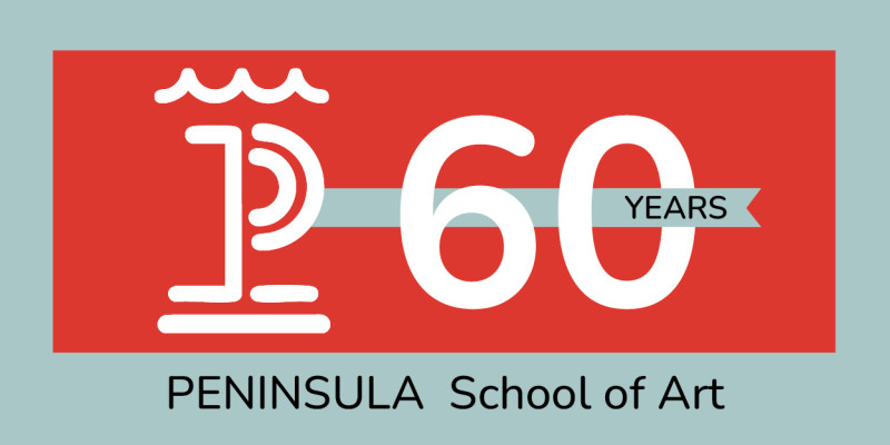 Peninsula School of Art 60th Anniversary Gala logo